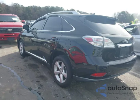 2012 Lexus Rx 350 from USA, damaged, VIN 2T2BK1BA9CC138012